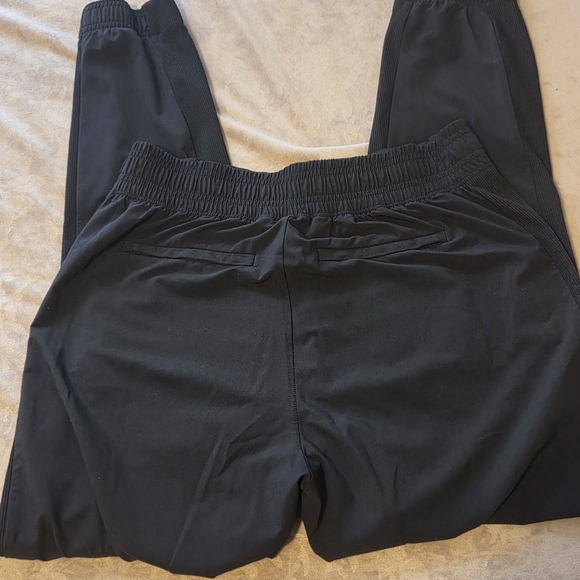 Athleta Women's Black Track Pants L 36 - Picture 4 of 7